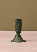 Load image into Gallery viewer, Verdigris Candle Holder Small
