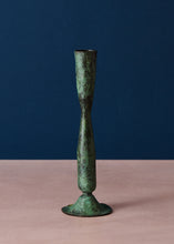 Load image into Gallery viewer, Verdigris Candle Holder Shelley Medium
