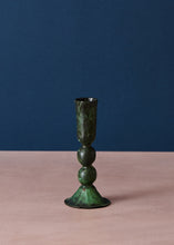 Load image into Gallery viewer, Verdigris Candle Holder Large
