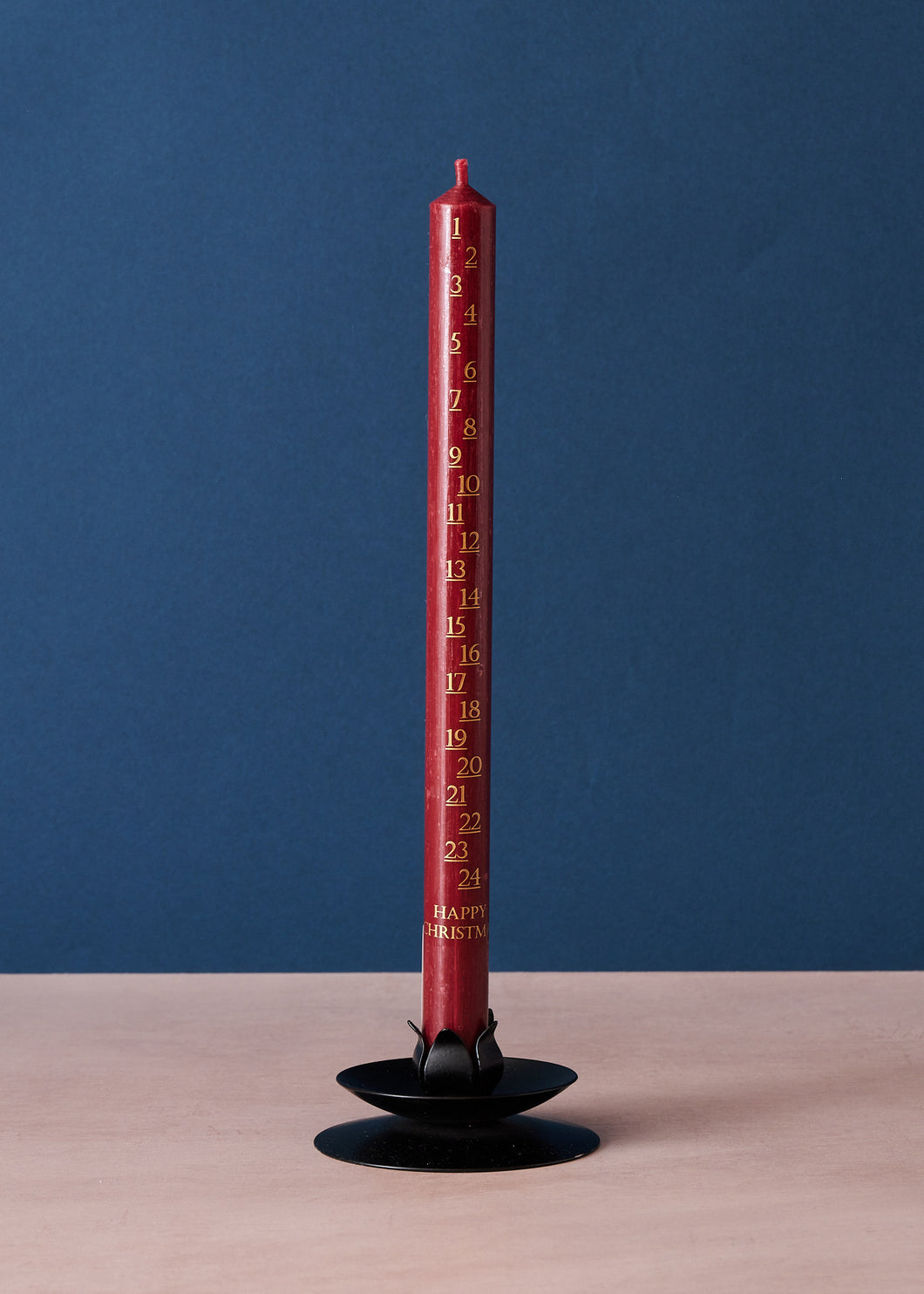 Red Advent Candle