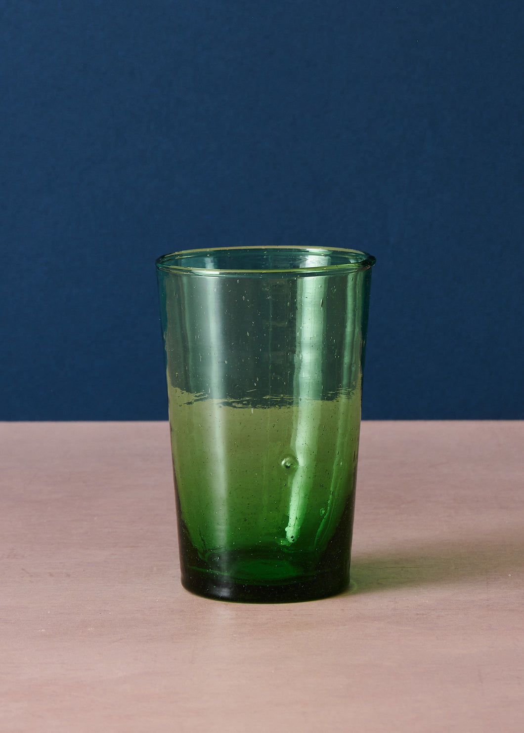 Green Moroccan Glass Tumbler