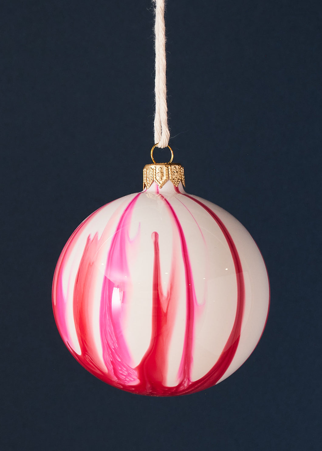 Splash Glass Bauble Flame