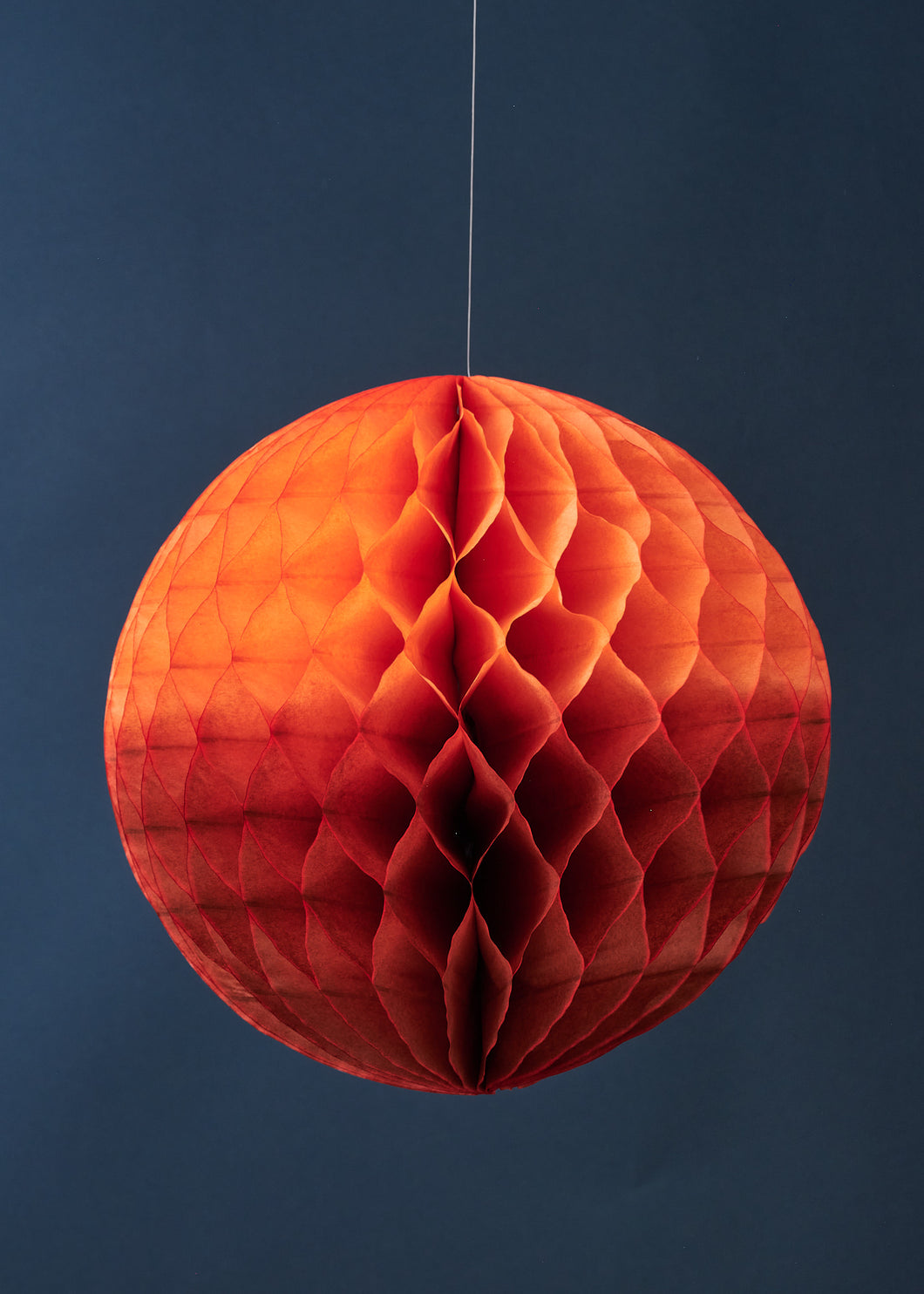 Honeycomb Ball Chestnut & Terracotta