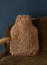 Load image into Gallery viewer, Sheepskin Hot Water Bottle Brown
