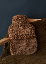 Load image into Gallery viewer, Sheepskin Hot Water Bottle Brown
