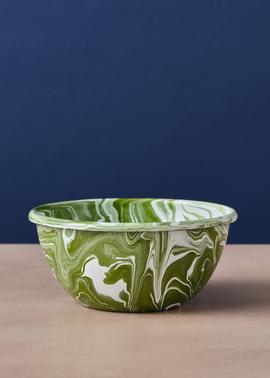 Green Marbled Enamelware