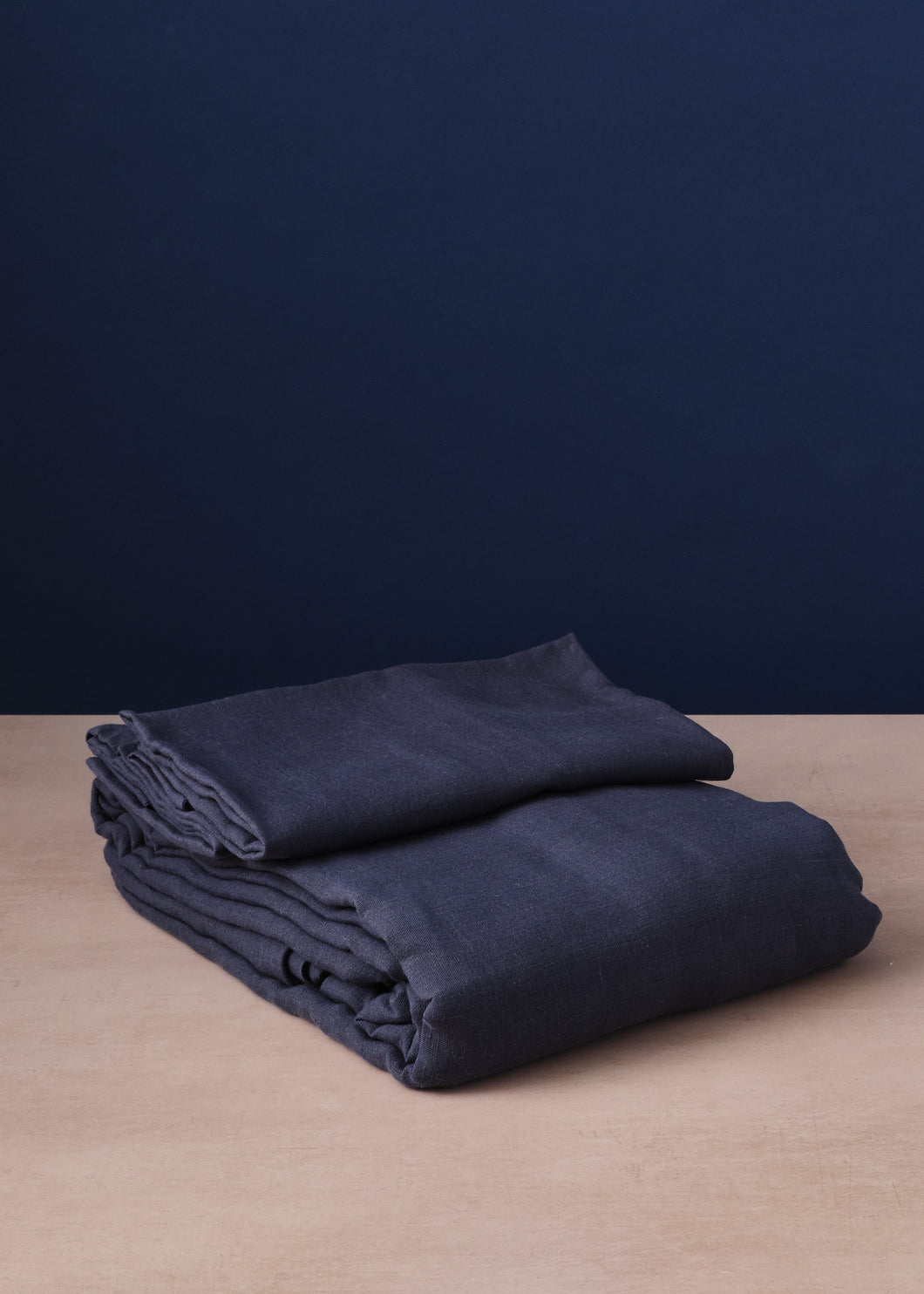 King Duvet Set Dark Blue