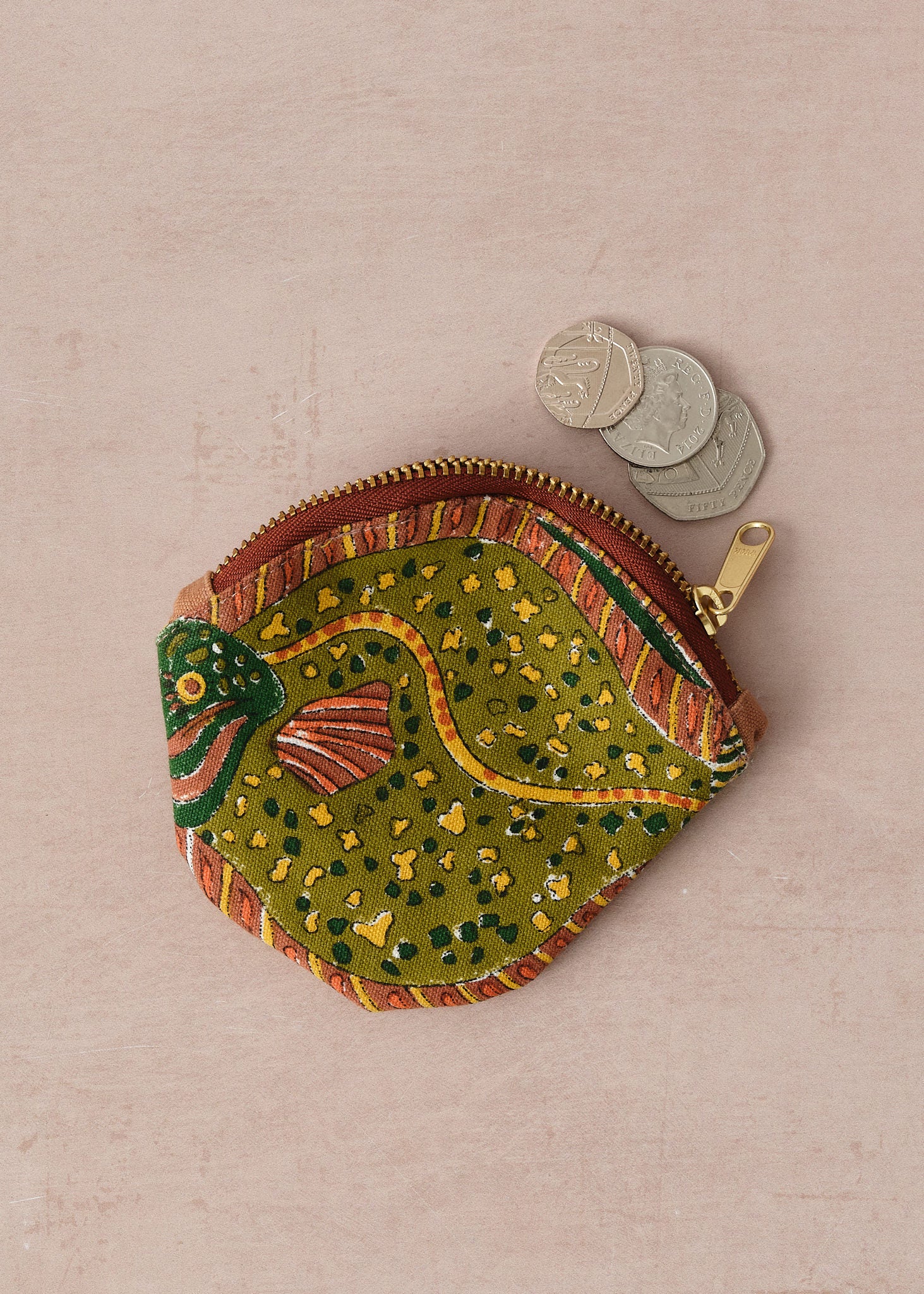 Flat coin purse best sale